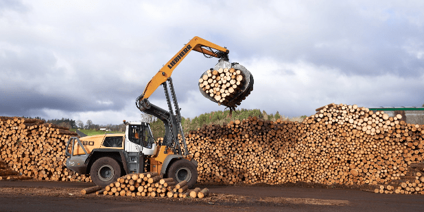 Sa disponibilité par le niveau de nos stocks en forêt et sur nos usines.